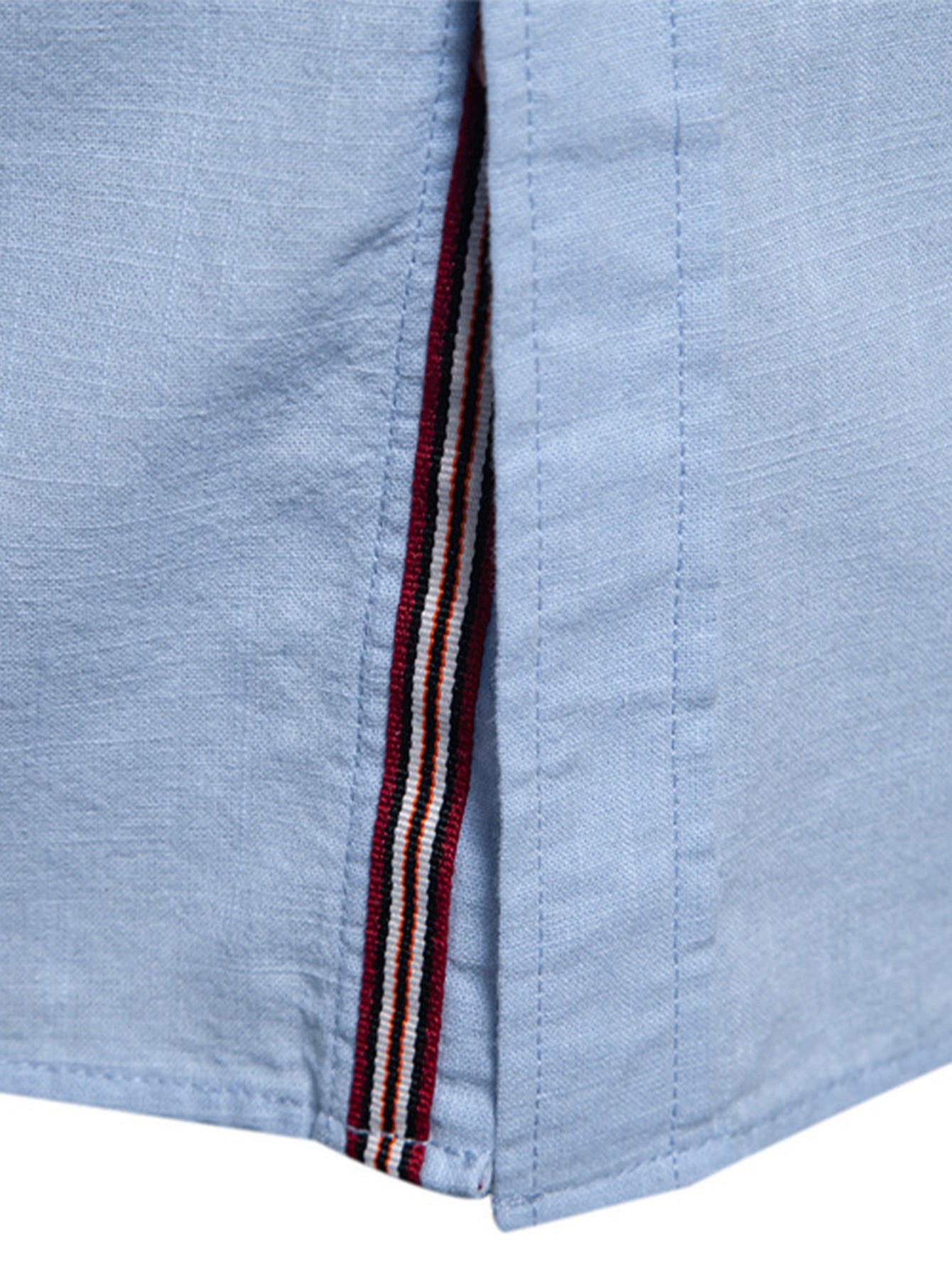 Long Sleeve Linen Look