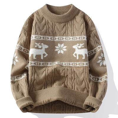 Kane | Festive Reindeer Christmas Sweater For Men
