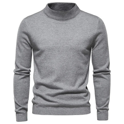 Cooper | Classic Mock Neck Sweater For Men