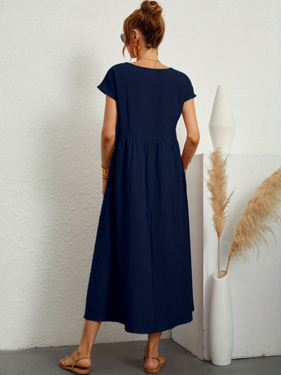 Myra™ | Summer Dress with Round Neckline