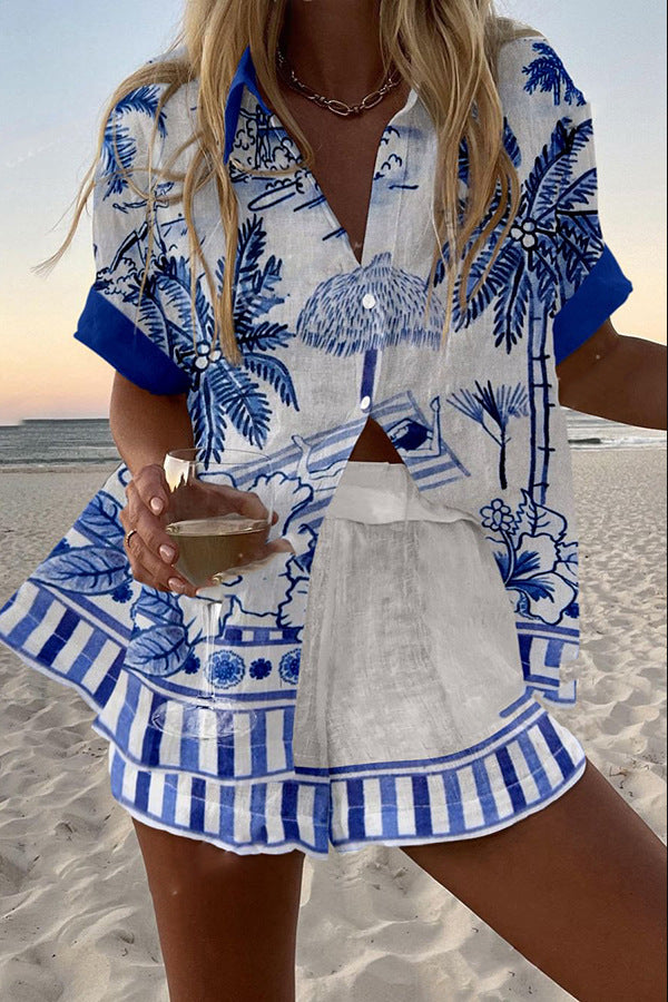 PETRA | SHORT PRINTED SET