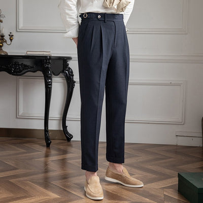 Jesse | Stylish Pleated High Waist Trousers For Men