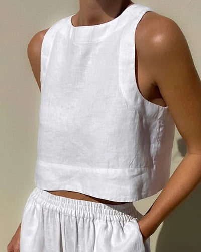 LunaBelle- SOLID SUMMER CASUAL SET