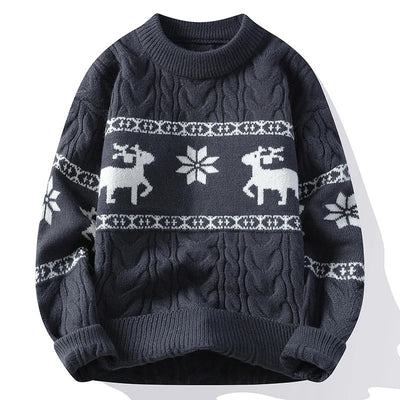 Kane | Festive Reindeer Christmas Sweater For Men